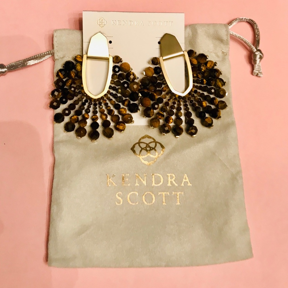 kendra scott diane statement earrings - Picture 2 of 5